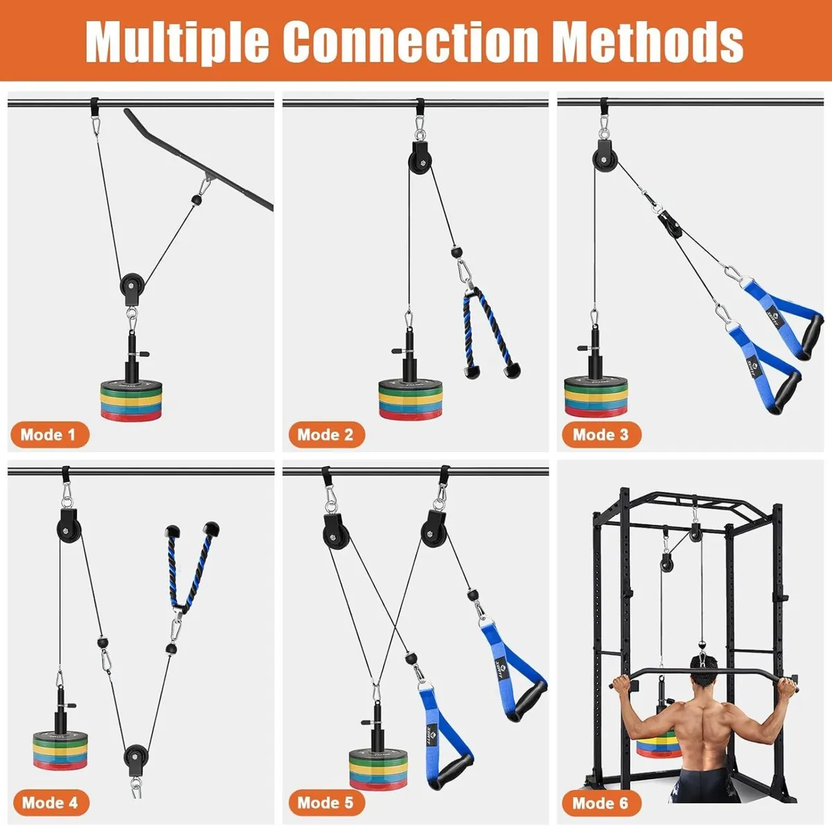 Weight Pulley System Gym Pro Home Cable - Image 3