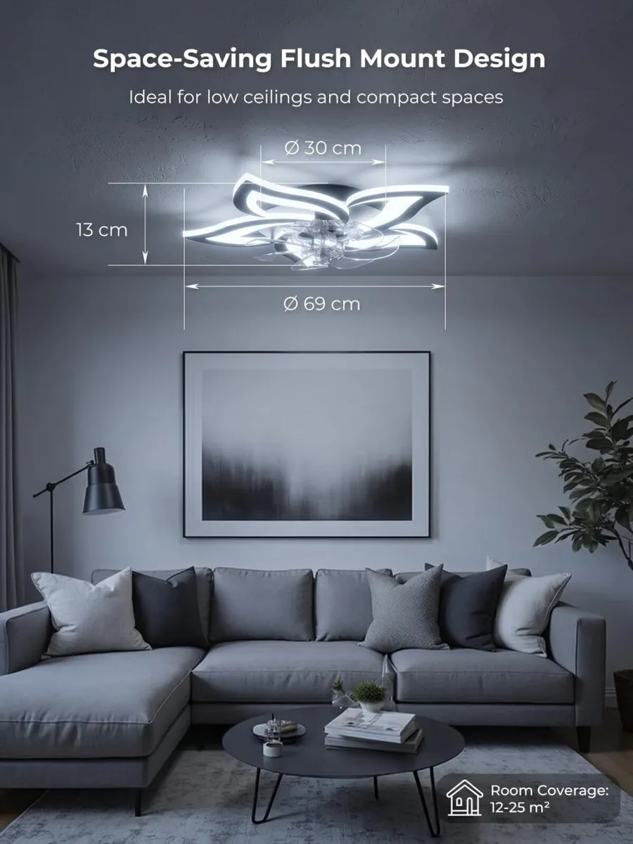 Ceiling Fans with Lights - Image 2
