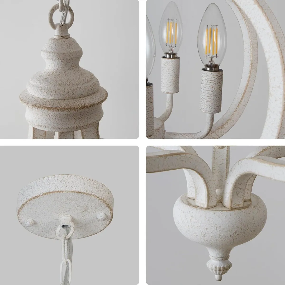 5light Chandeliers Ceiling Light Distressed - Image 3