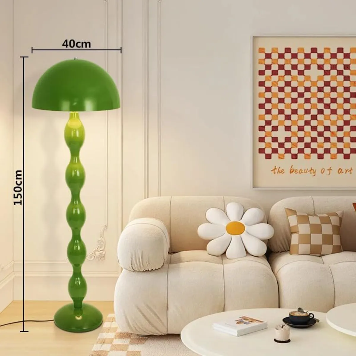 Floor Lamp 59in Modern Style LED Standing - Image 2
