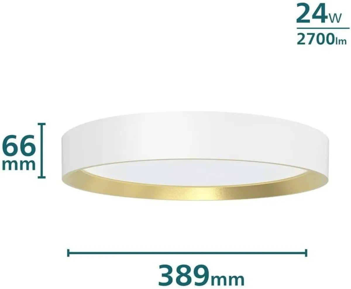 Hanno Ceiling Sceneswitch Round 24W 2700lm 2700K - Image 3