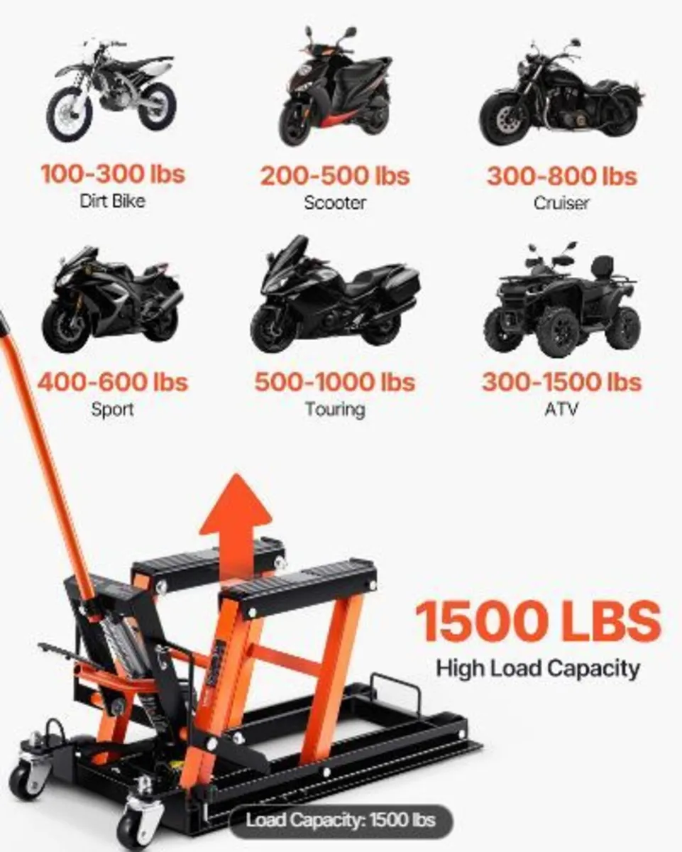Motorcycle Hydraulic Pump Jack - Image 3