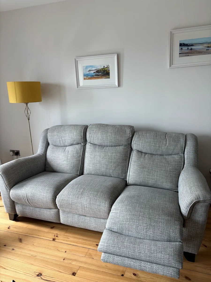 Parker Knoll Electric Reclining 3-Seat Sofa - Image 1