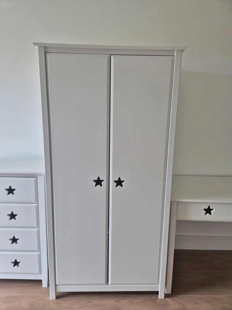 5 Piece Children's White Bedroom Furniture Set - Image 4