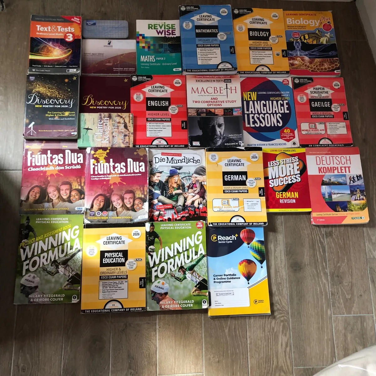 Leaving Cert Books & Revision Guides Collection⁠