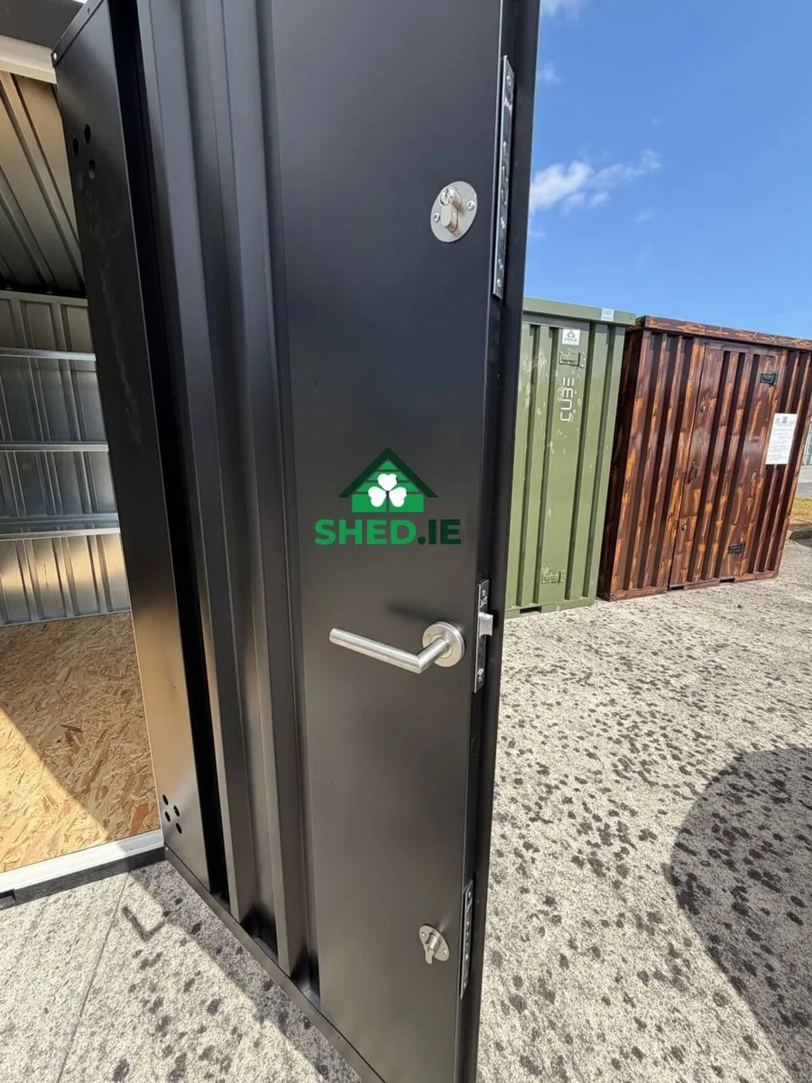 Steel shed including self foundation - 2m × 3m - Image 4