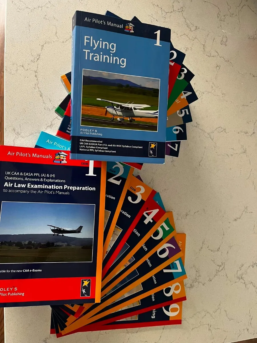 Pooleys Air Pilot Manuals & Exam Preperation Books