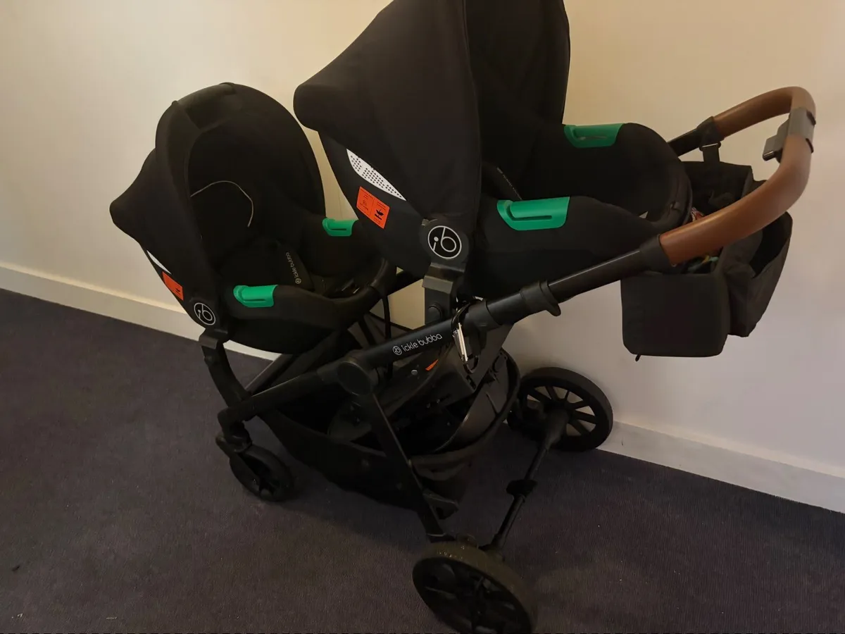ickle bubba virgo twin 18 piece travel system - Image 2