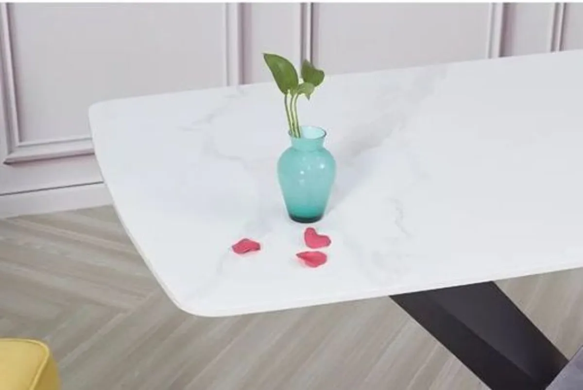 Whitewell Stone Dining Table - Image 4