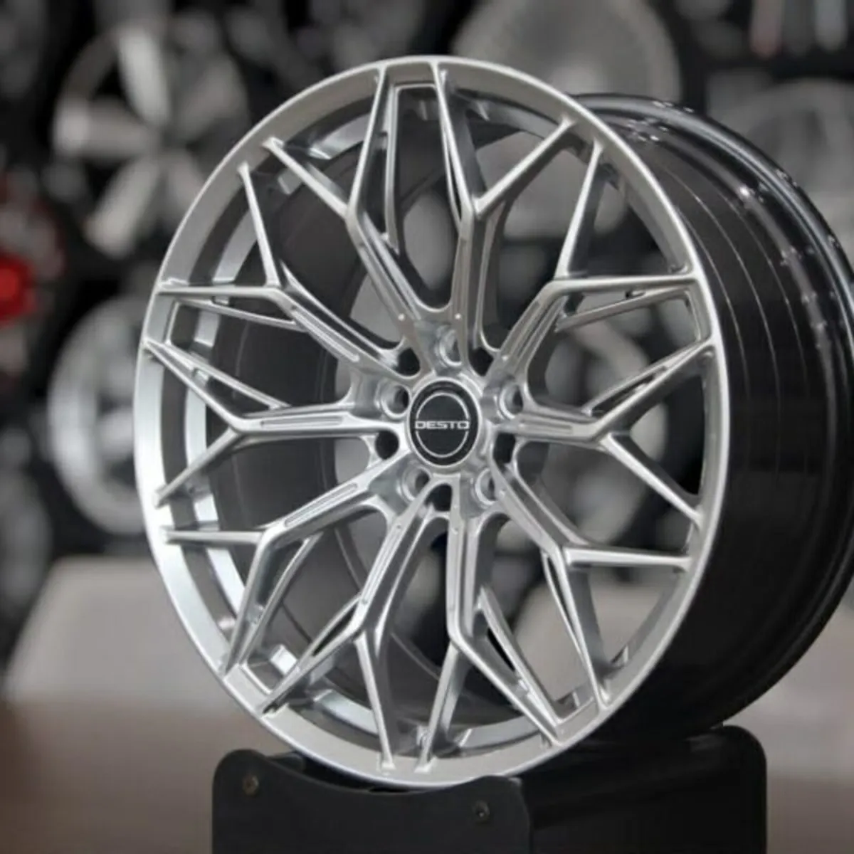 19" New Desto LR1 Alloys & Tyre Package for Golf.. - Image 3