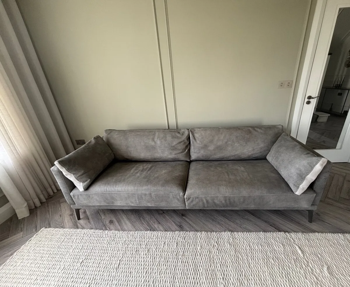 Sofa - 3 person Leather Calia Italia - Image 2
