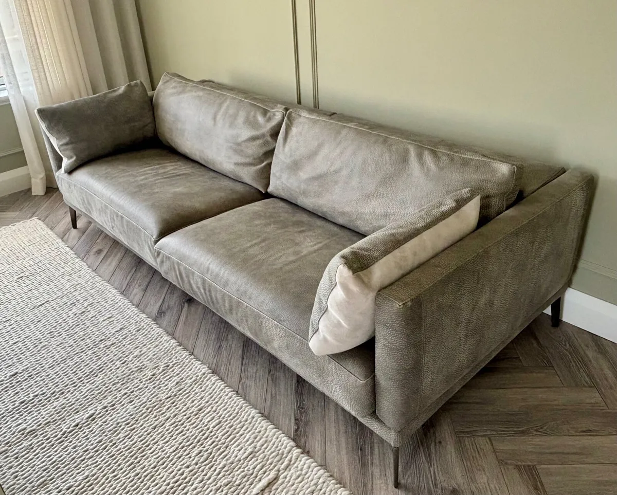 Sofa - 3 person Leather Calia Italia - Image 4