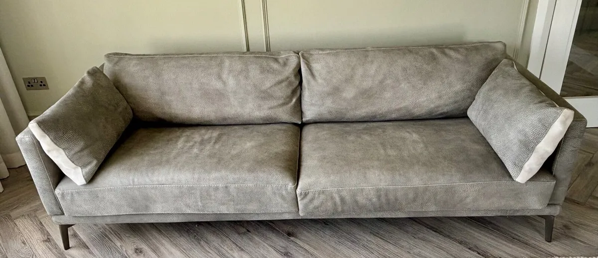 Sofa - 3 person Leather Calia Italia - Image 3