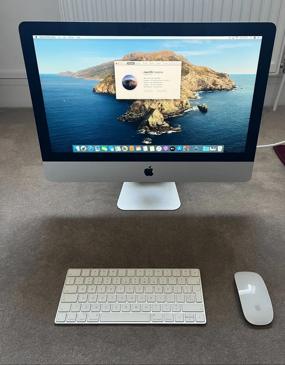 Apple iMac 21.5" (Late 2013) 1TB Crucial SSD - Image 1