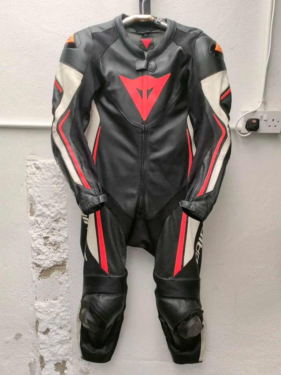 Dainese One Piece Leather Suit EU 50 UK 40 - Image 1