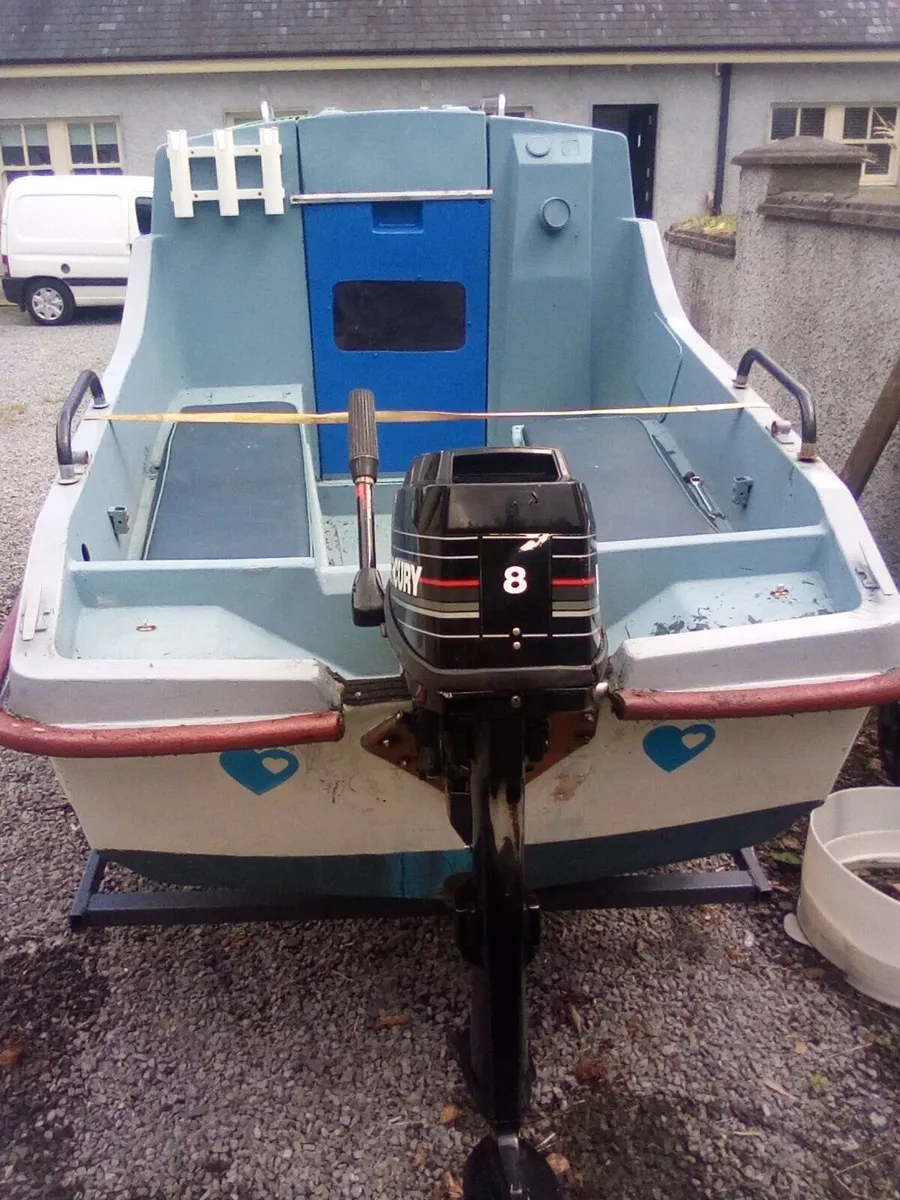 Outboard motor 8hp mercury - Image 2