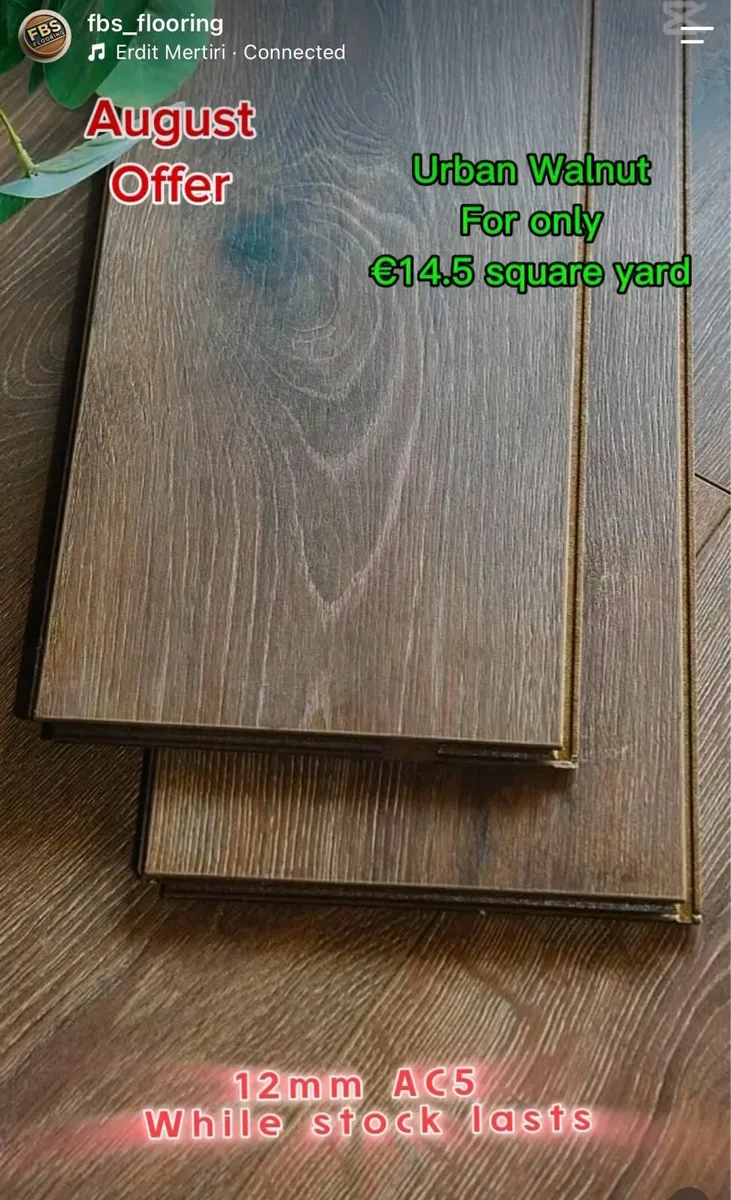 12mm AC5  laminate flooring - Image 3
