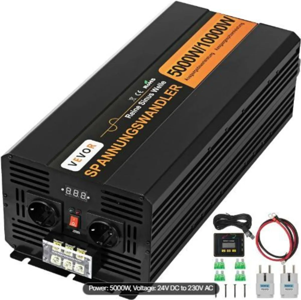 Pure Sine Wave Power Inverter 5000W - Image 1