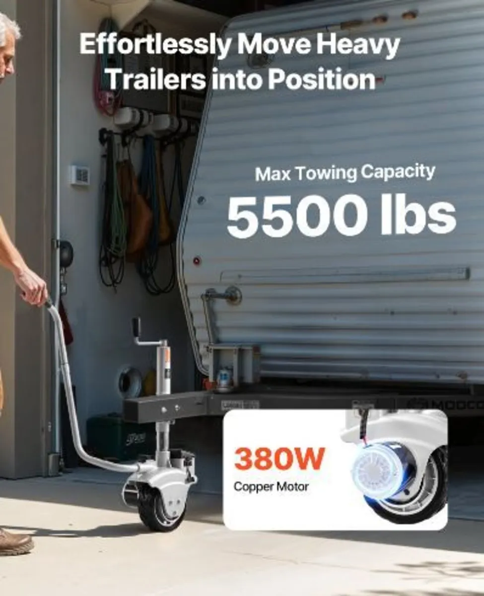 Electric Trailer Dolly, 2.5 T Towing Capacity, 380 - Image 2
