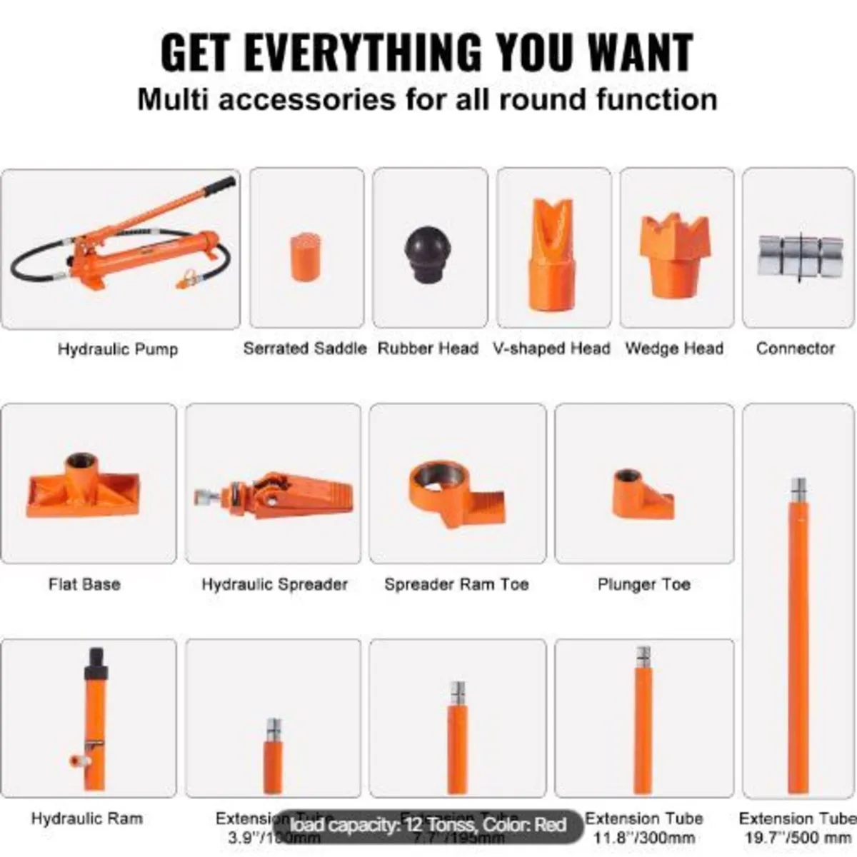 12 Ton Porta Power Kit, Hydraulic - Image 4