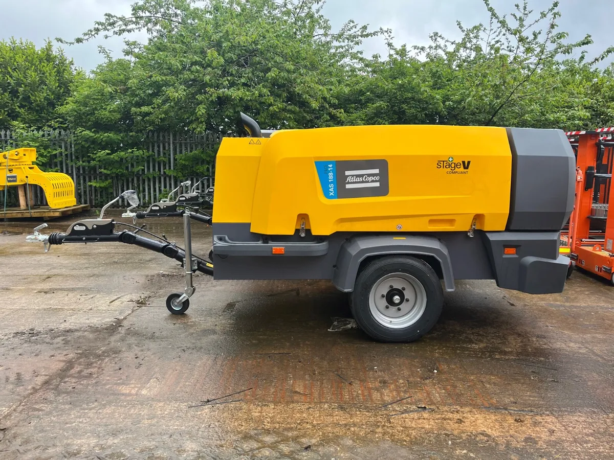 New Atlas Copco XAS188-14 Compressors In Stock - Image 1
