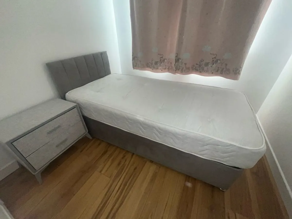 Single Bed and Locker - Image 1