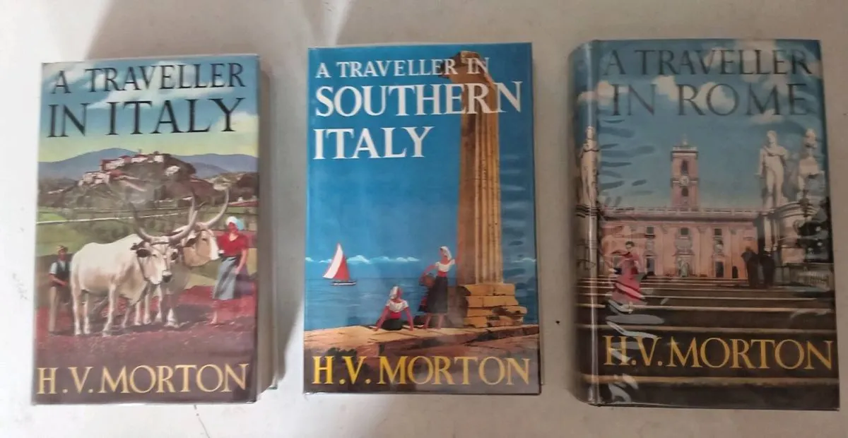 Three Italy/Rome Travel Vintage Books - Image 1