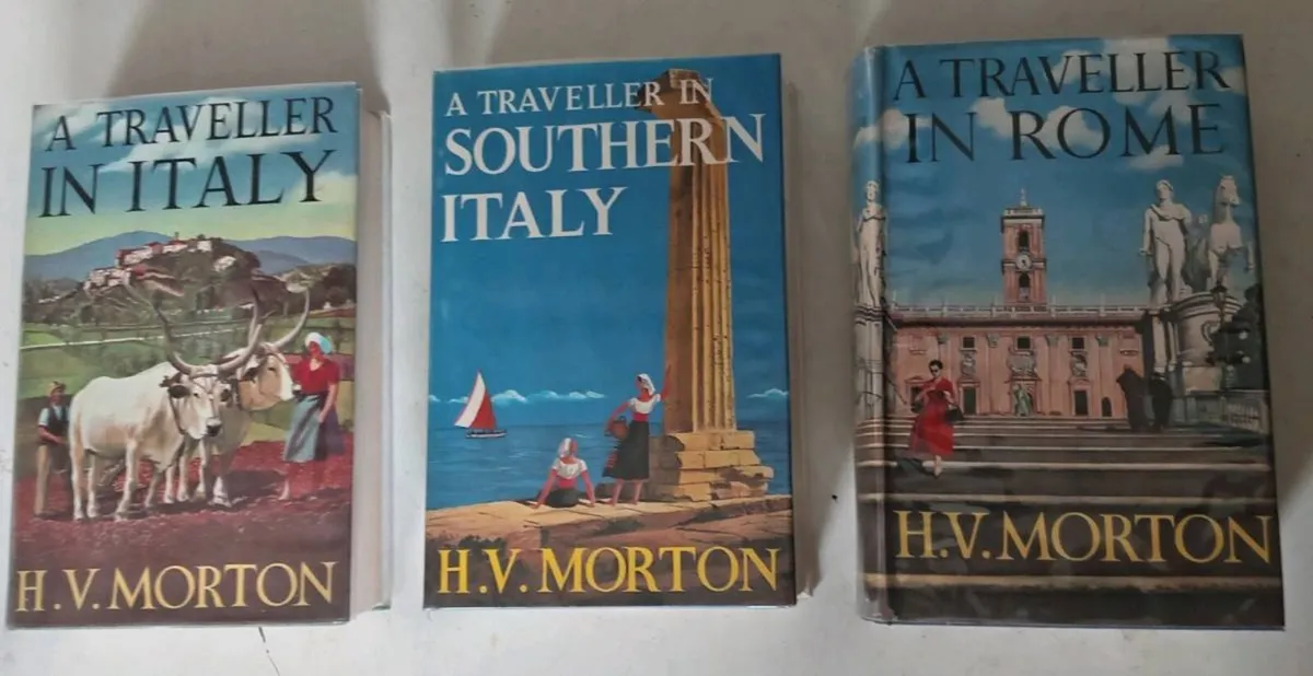 Three Italy/Rome Travel Vintage Books - Image 2