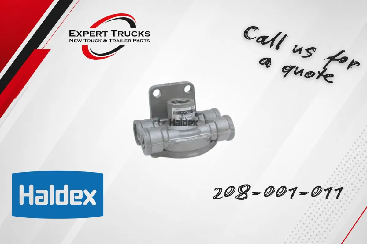2 PORT QUICK RELEASE VALVE M16 (HALDEX)