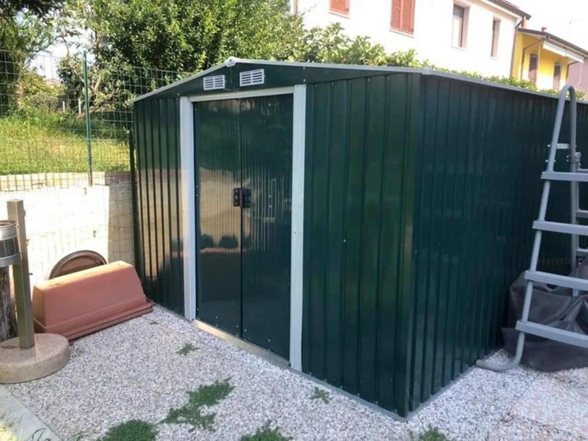 Metal Garden Shed 10ft x 8ft - Image 3