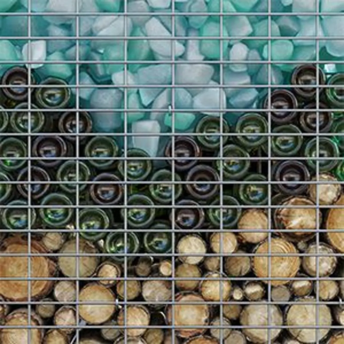 DIY Gabion baskets (x 10) 100x80x30 -FREE Delivery - Image 3