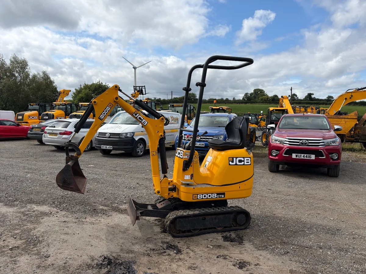 2018 JCB 8008 CTS - Image 3