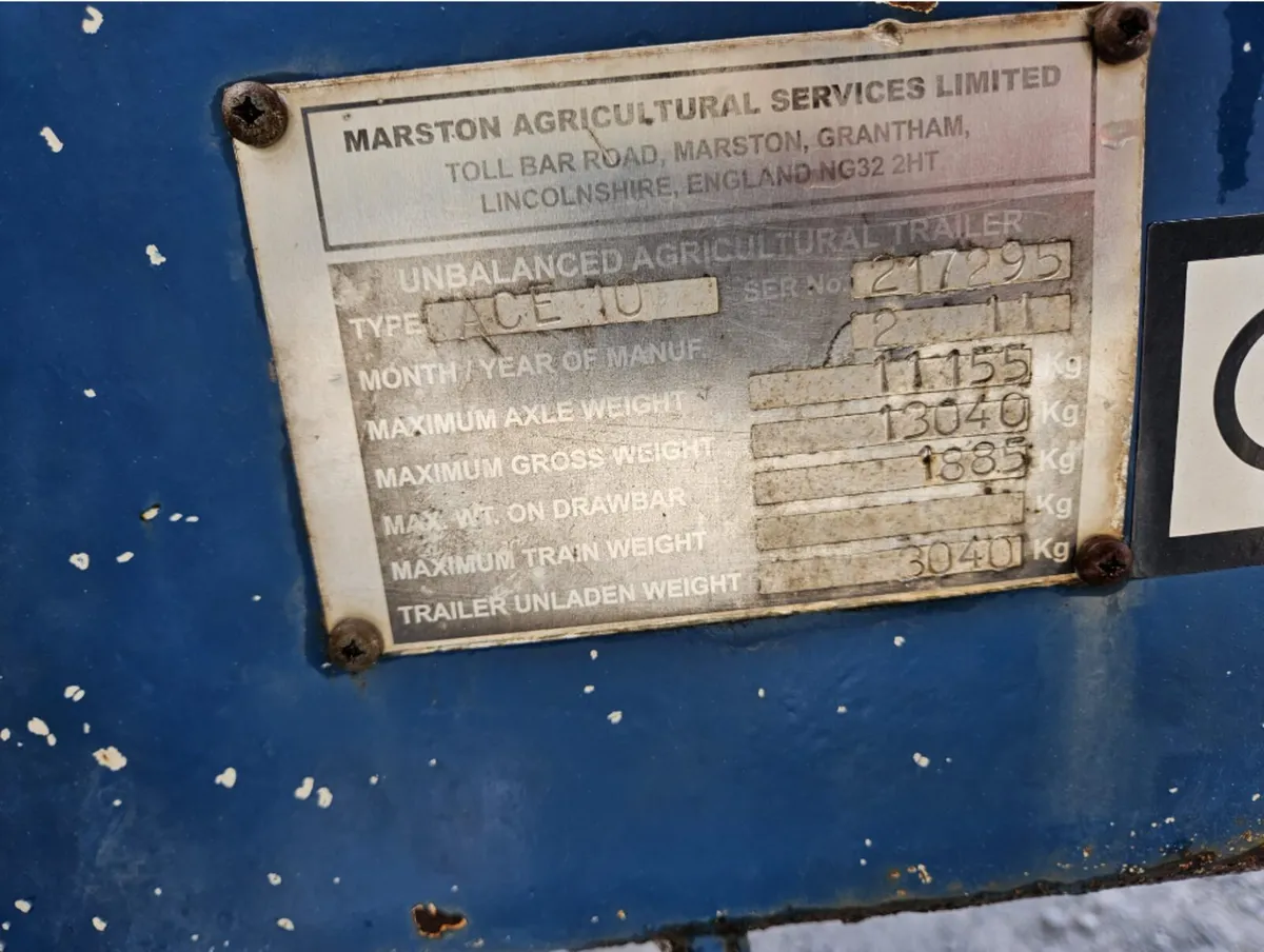 Marston 10 ton trailer - Image 4