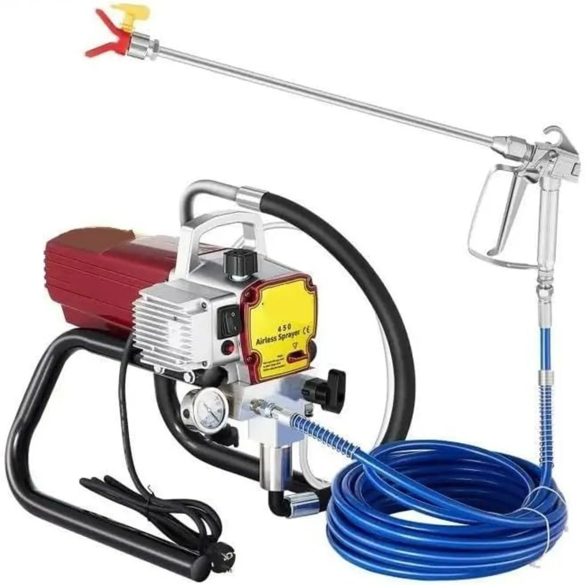 1800W High-Pressure Airless Paint Sprayer with 10m - Image 1
