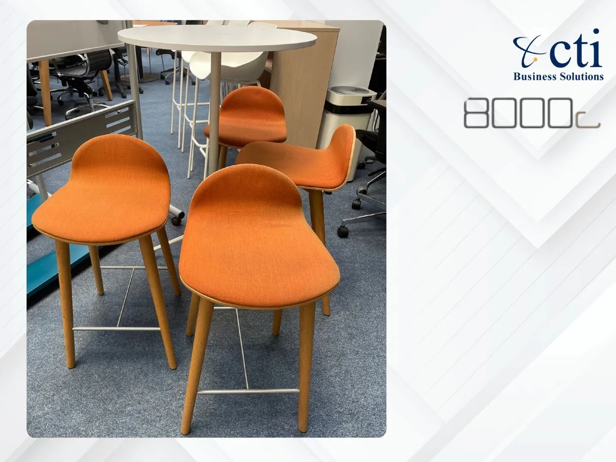 4 x "8000c" Canteen Stools - Image 1