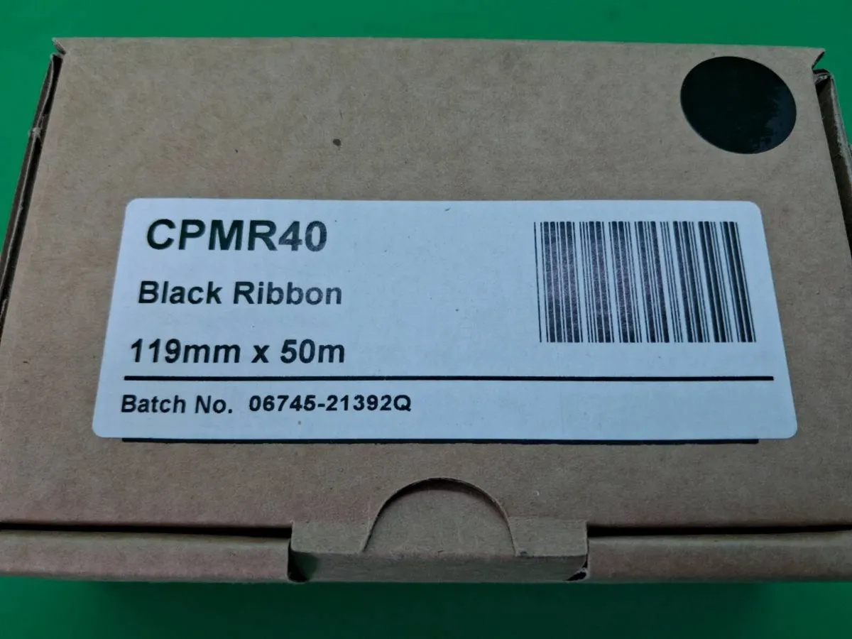 Postage - 2 x NEW Lighthouse CPM-100 Black Ribbon - Image 3