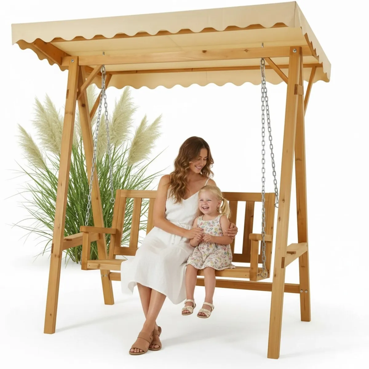Hollywood garden swing bench - FREE Delivery - Image 2