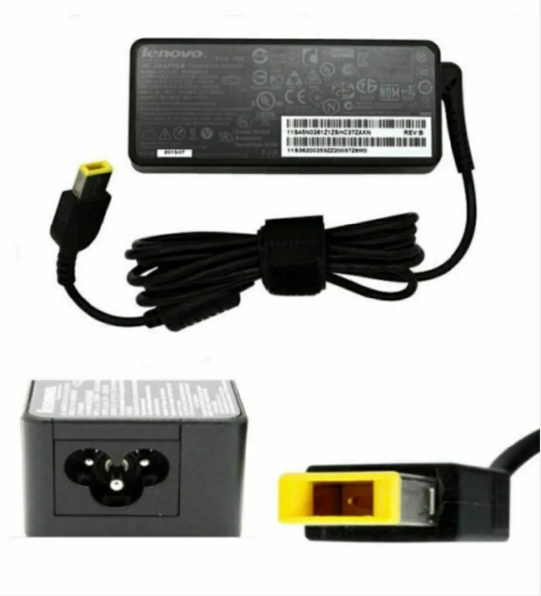 Cheap Original Lenovo Charger 65W & 45W Yellow - Image 1