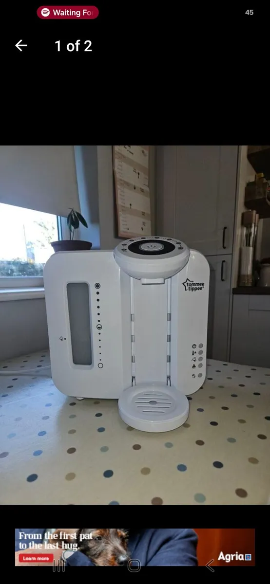 Baby bottle maker