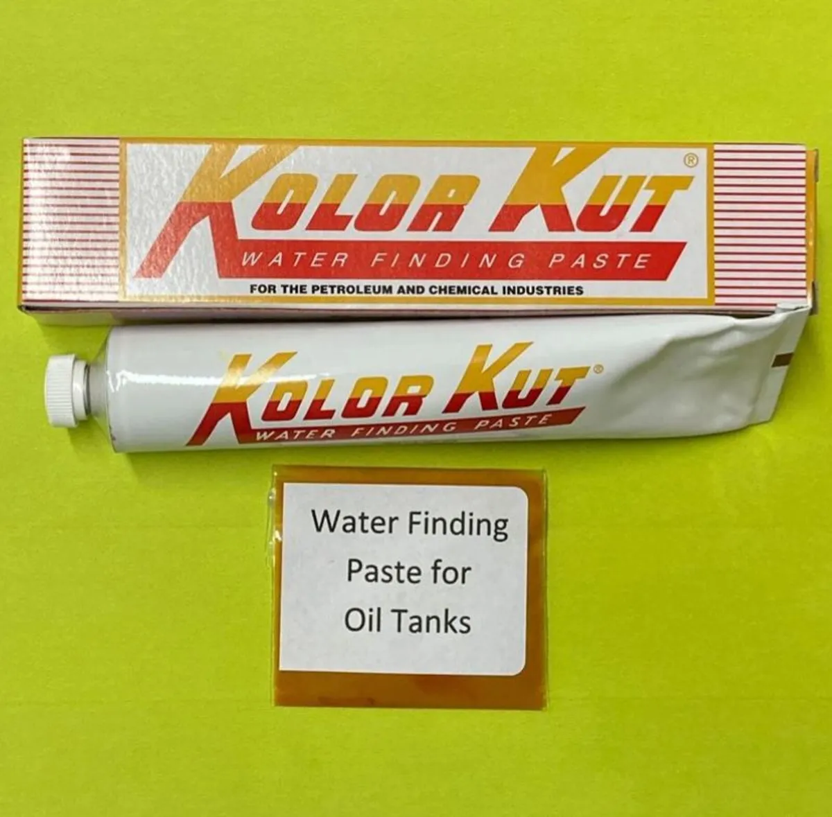 WATER FINDING PASTE SAMPLE