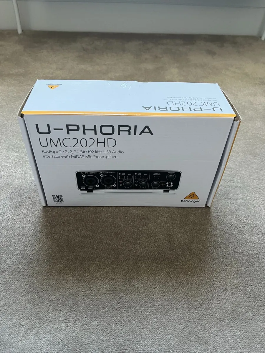 Behringer U-PHORIA UMC204HD USB Audio Interface - Image 2