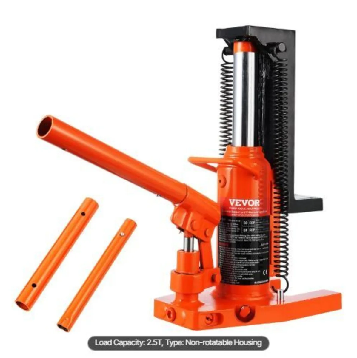 Hydraulic Toe Jack, 2.5 Ton/2268 kg - Image 3
