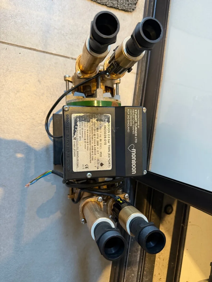 Shower pump, Stuart Turner, monsoon, water pump - Image 4