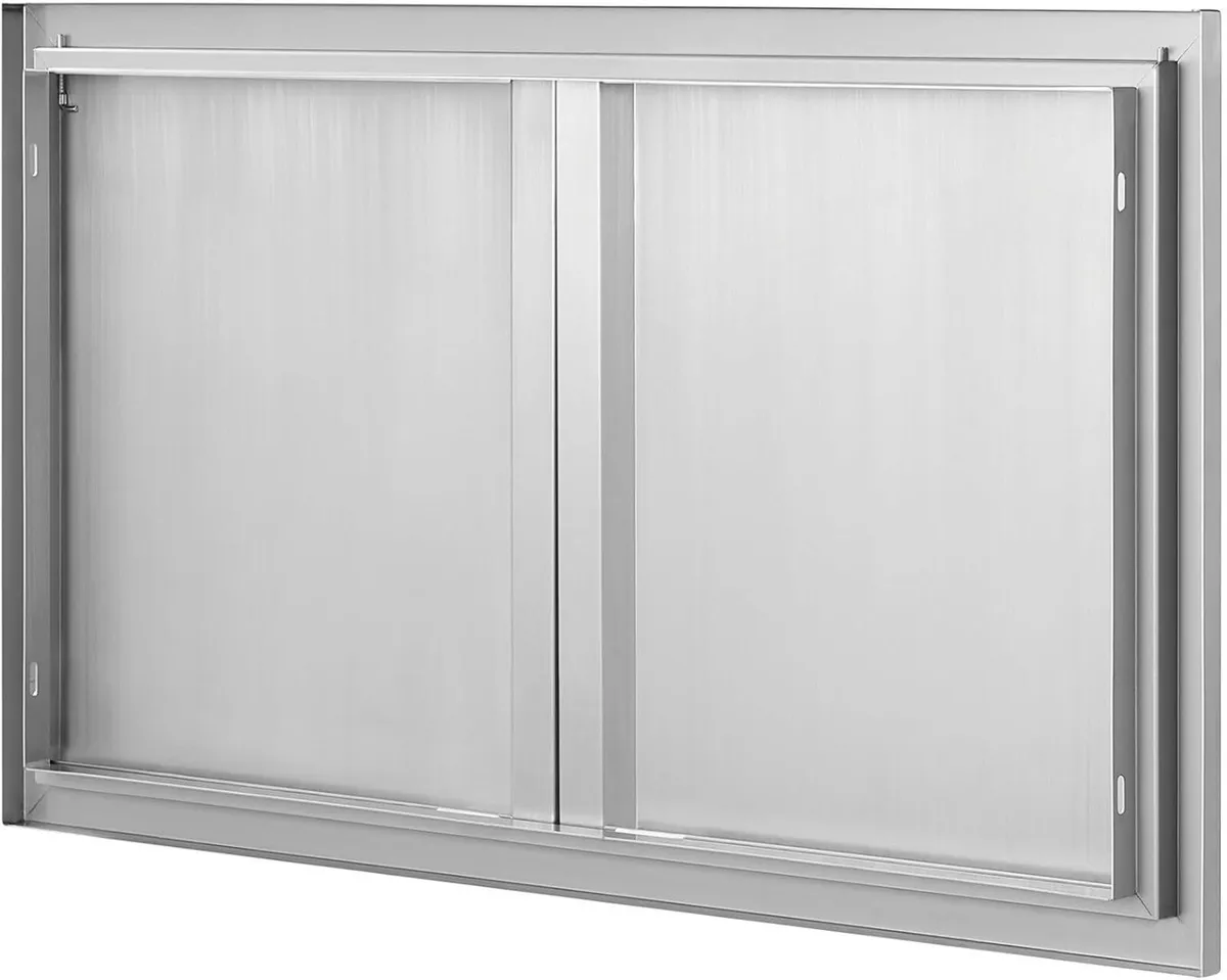 36 x 21 Inch Stainless Steel BBQ Access Door - Image 4