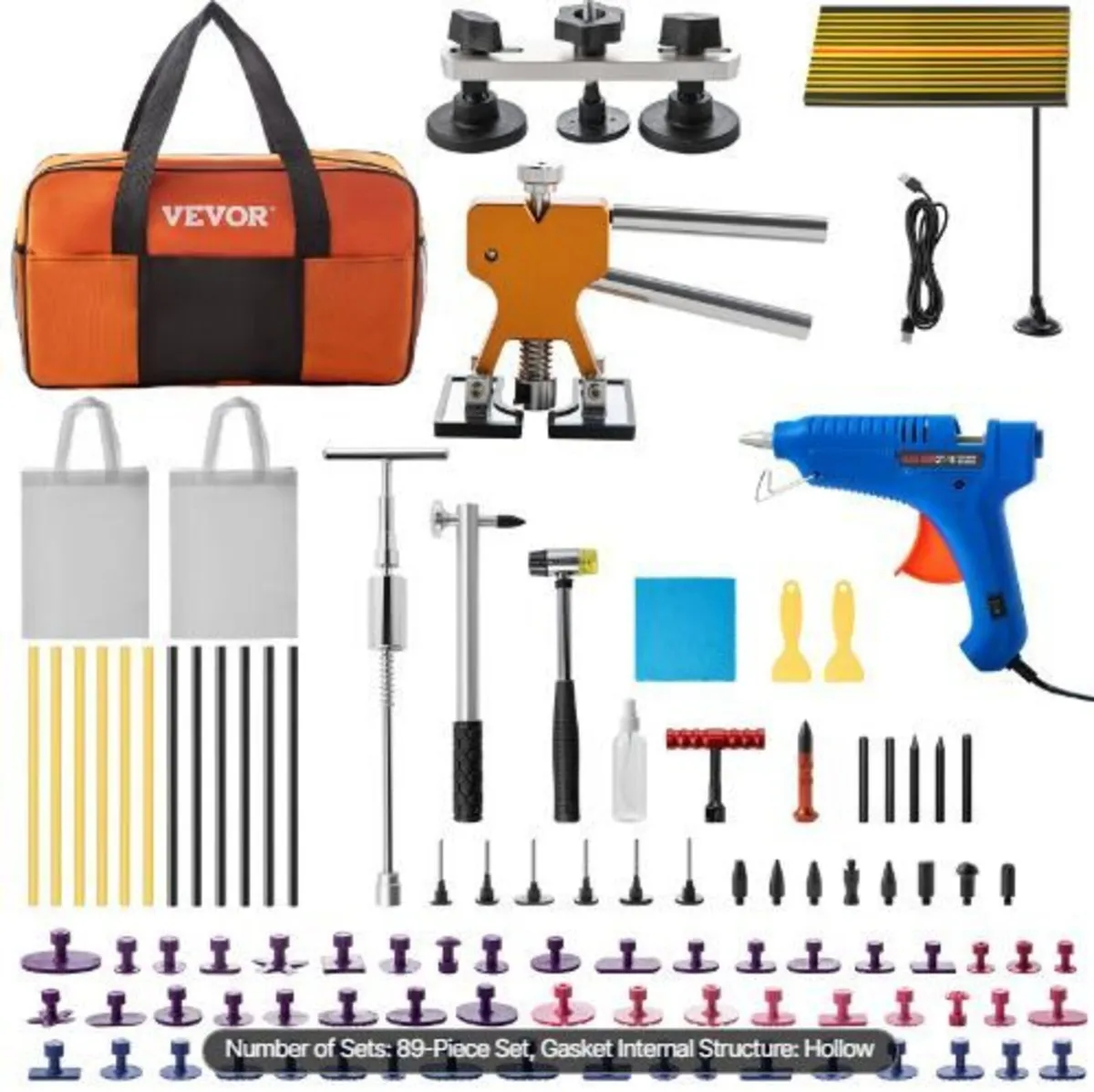 Dent Removal Tool, 89 Pcs Paintless - Image 3