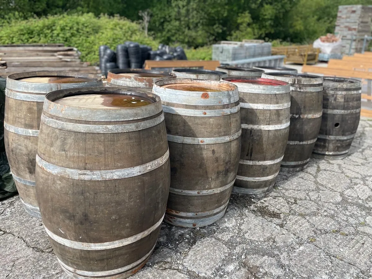 Oak Whiskey Barrels - Image 2