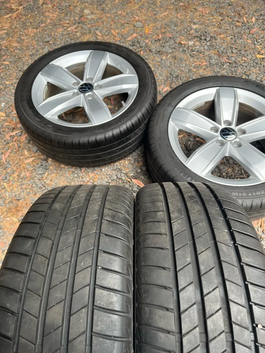 17’ Genuine VW GOLF CADDY 5x112 alloy wheels - Image 4