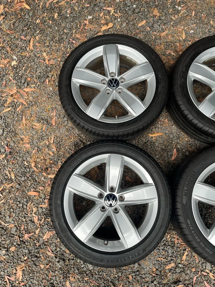 17’ Genuine VW GOLF CADDY 5x112 alloy wheels - Image 2