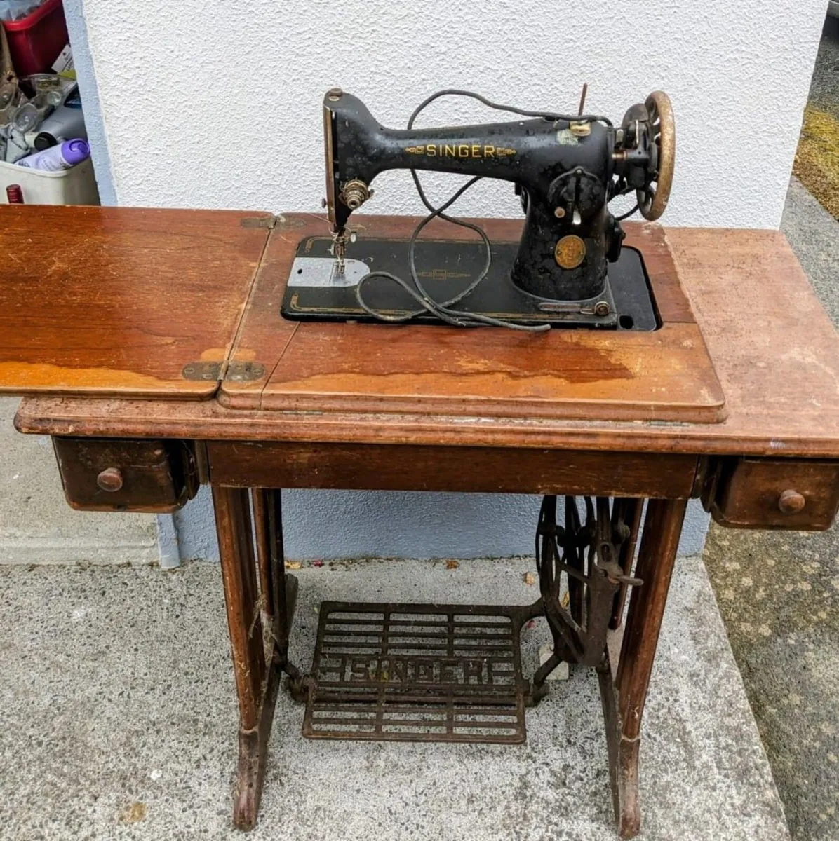 antique sewing machine - Image 1