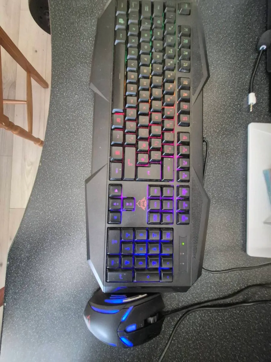 Trust Gaming Keyboard & Mouse - Image 1